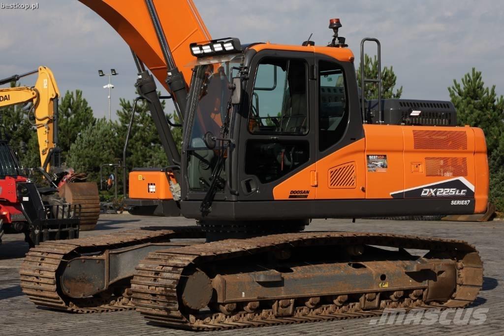 Doosan DX 225 LC-7 Bagri goseničarji