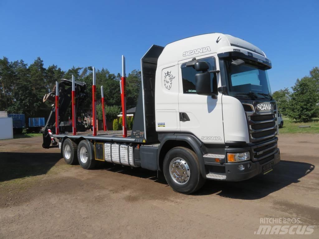 Scania G 450 Tovornjaki za hlode