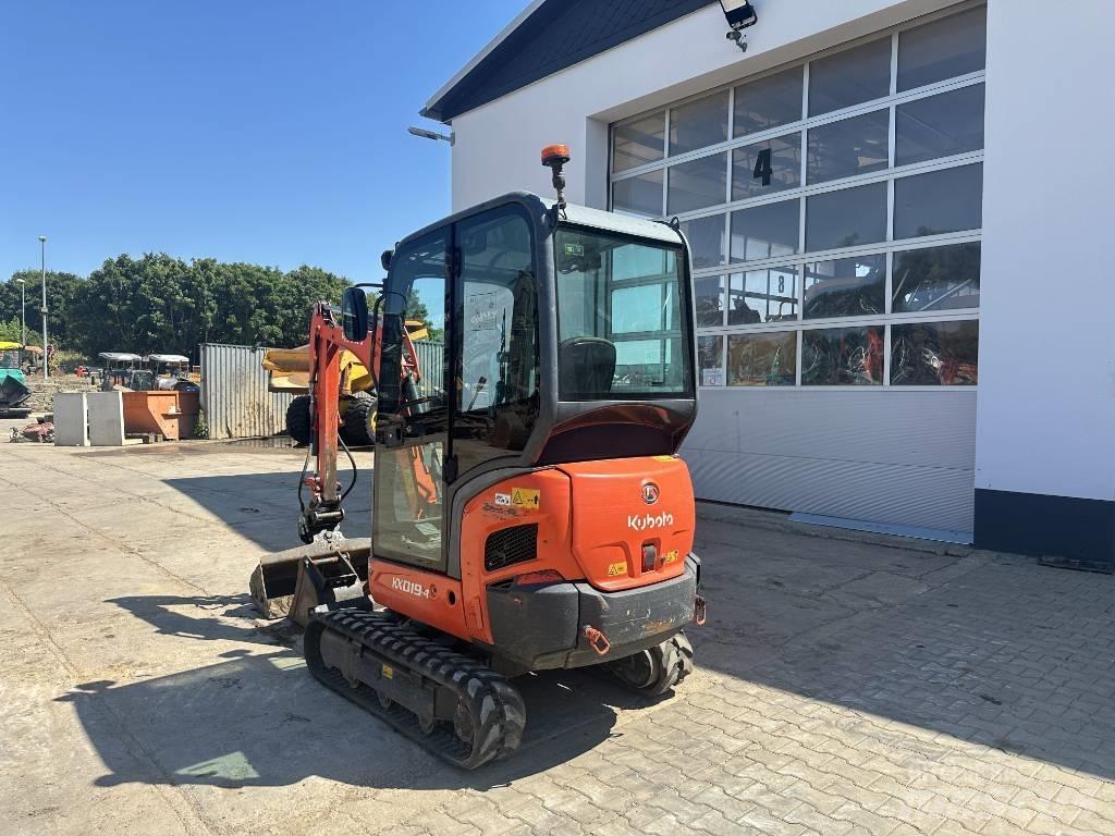 Kubota KX 019-4 Mini bagri <7t