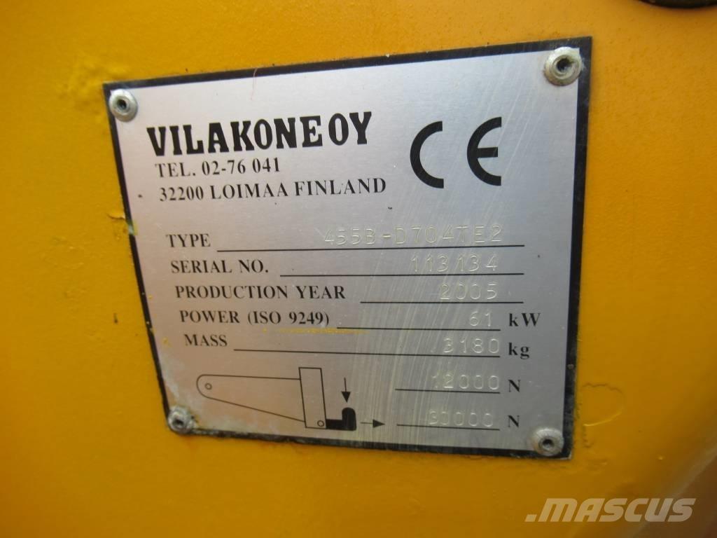 Wille 455 B Kolesni nakladalci