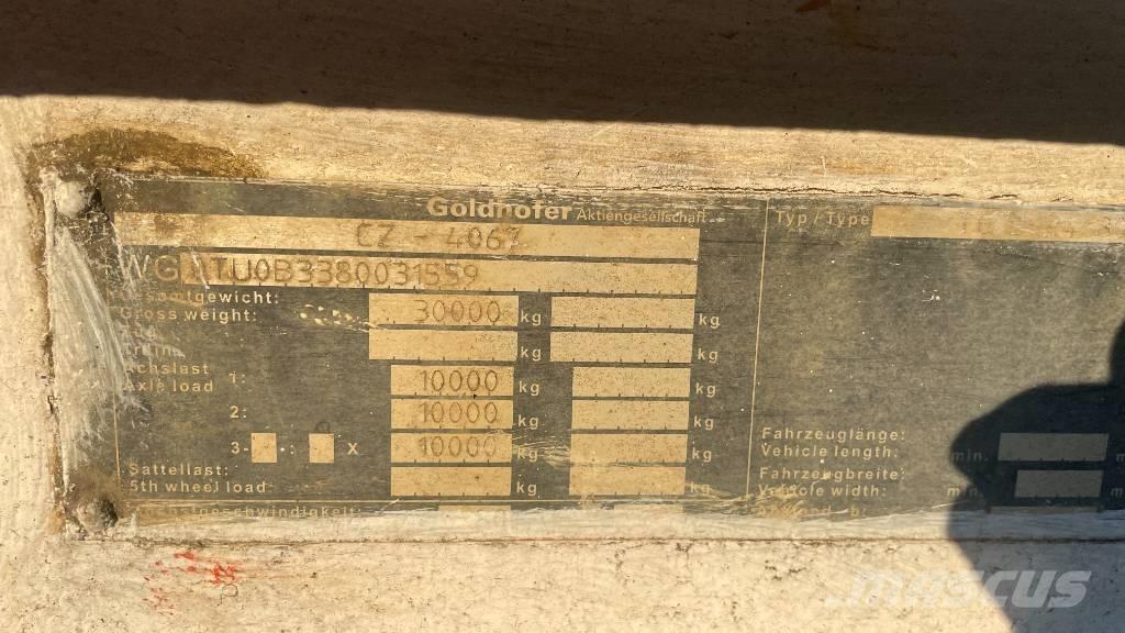 Goldhofer TU 3- 24/80 Nizki nakladalci