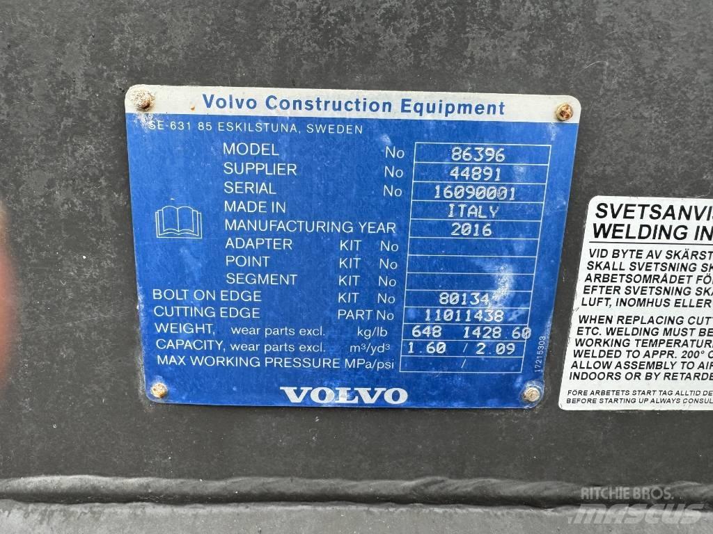 Volvo 1.6m Bucket Žlice