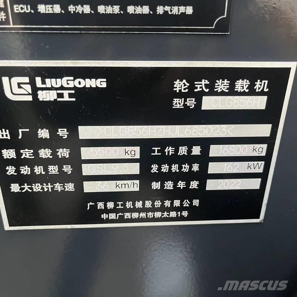 LiuGong 856 H Kolesni nakladalci