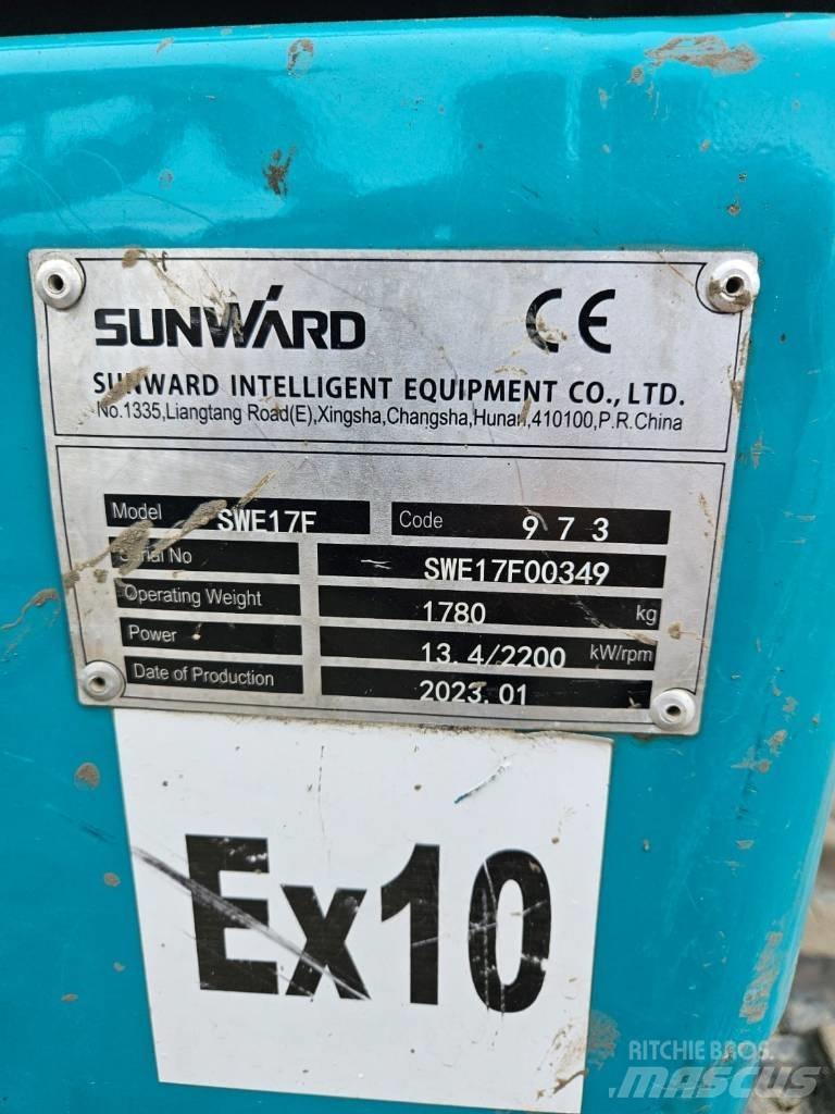 Sunward SWE 17 F Mini bagri <7t