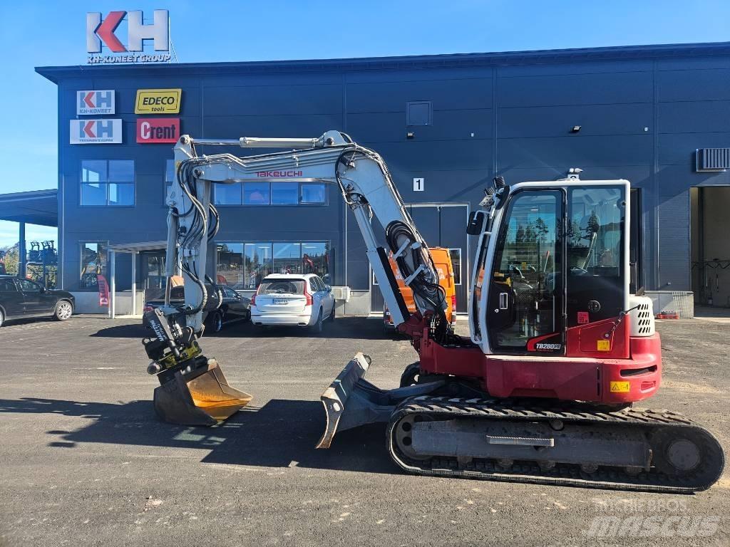 Takeuchi TB 280 FR Midi bagri 7t – 12t