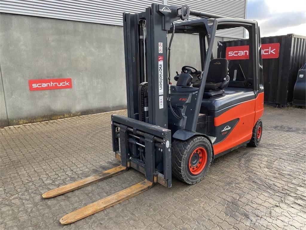 Linde E50 Električni viličarji