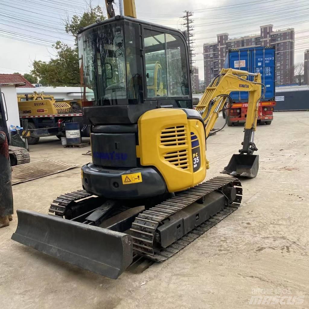 Komatsu PC 35 MR Mini bagri <7t