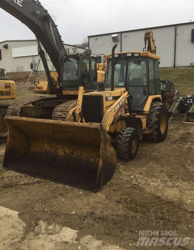John Deere 410 D Rovokopači