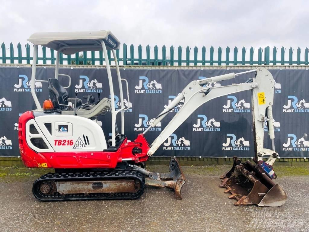Takeuchi TB 216 Mini bagri <7t