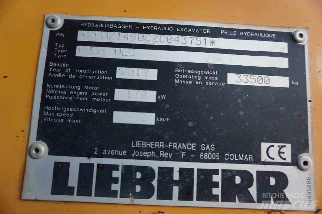 Liebherr R 936 N LC Bagri goseničarji