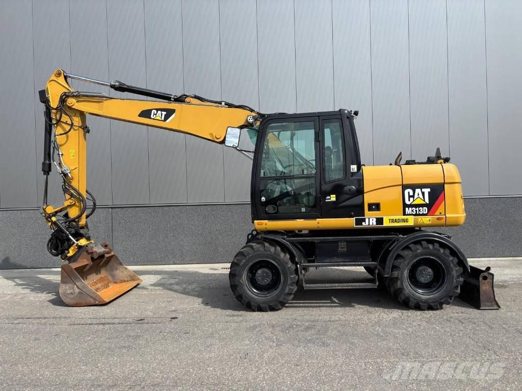 CAT M 313 D Bagri na kolesih
