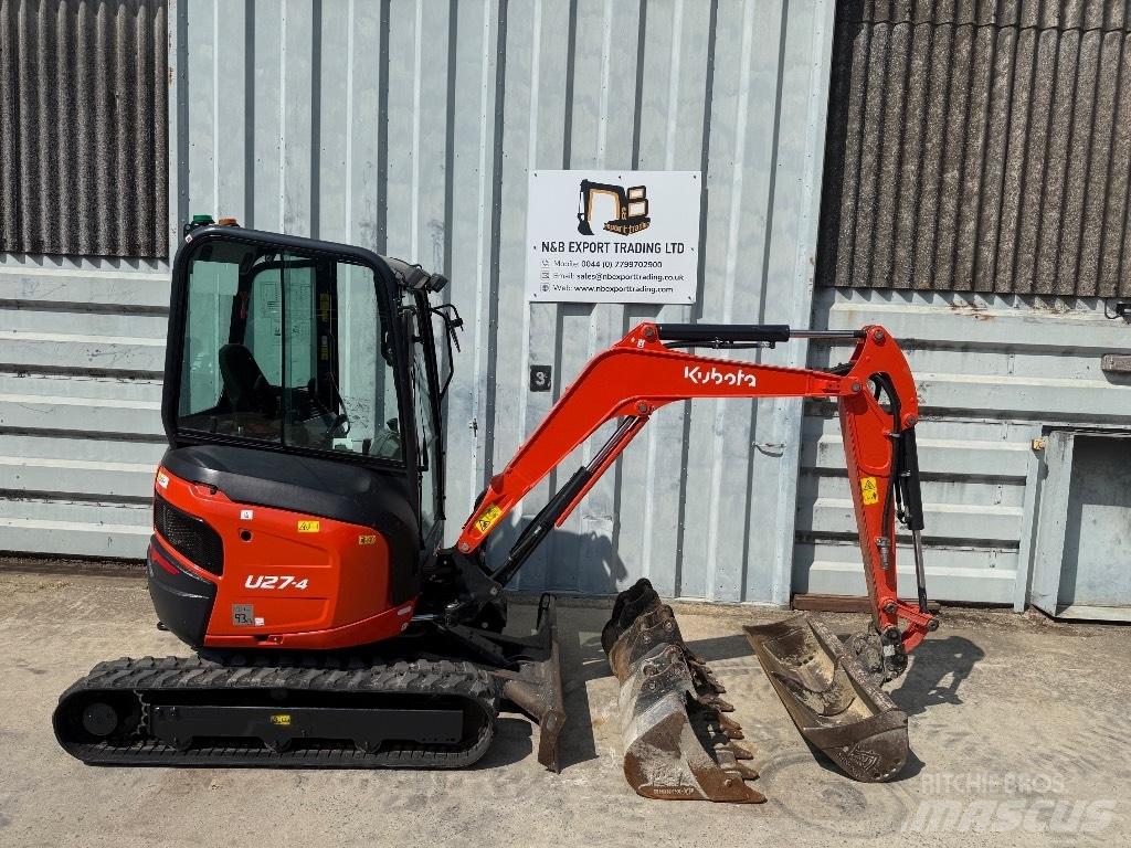 Kubota U 27 Mini bagri <7t