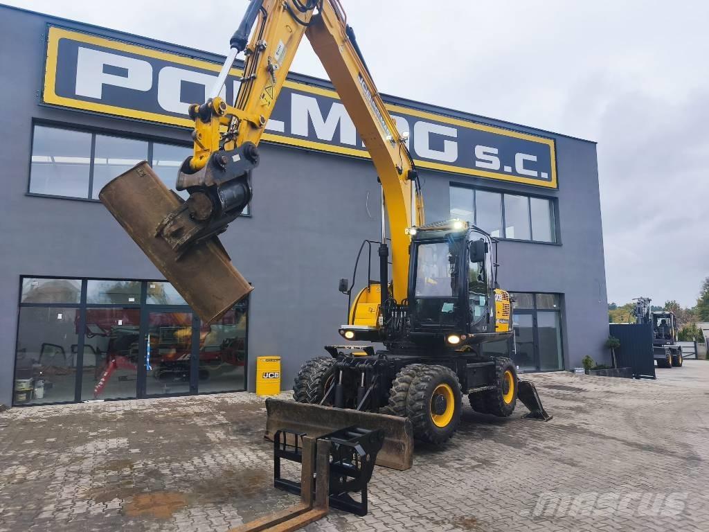 JCB JS 160 W Bagri na kolesih