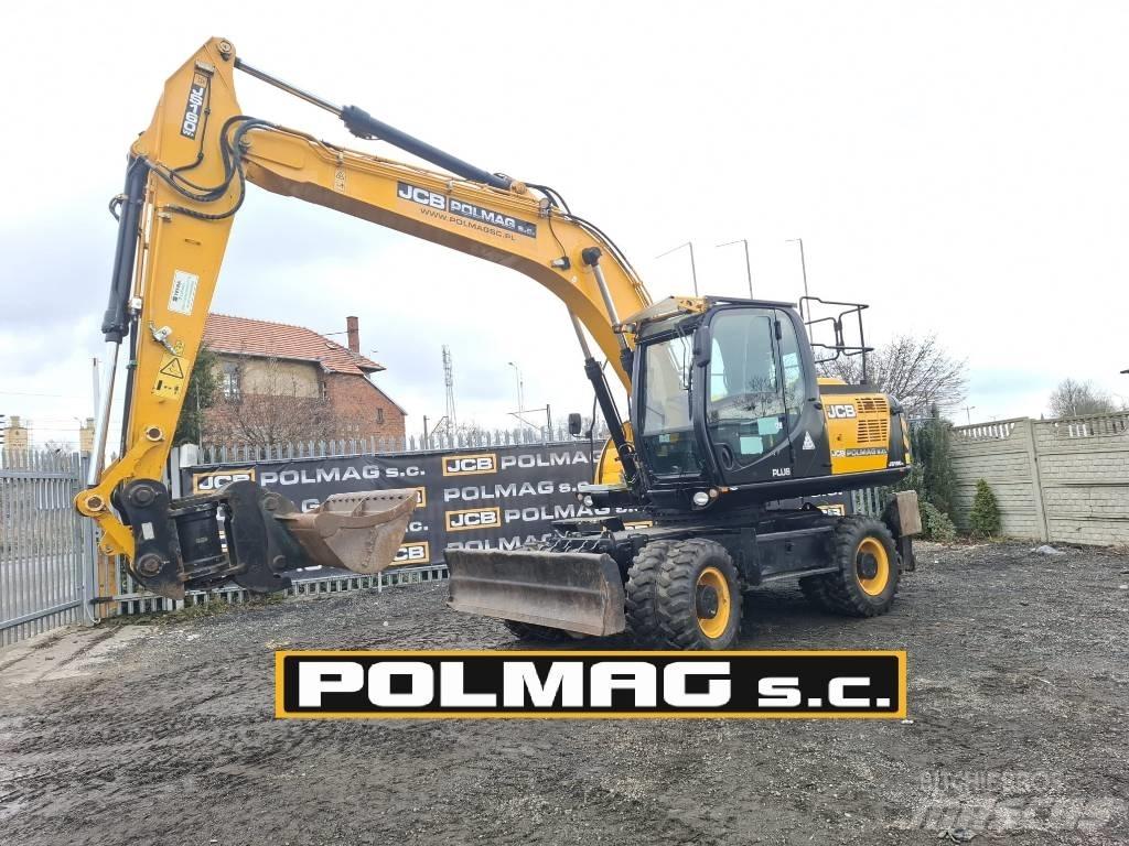 JCB JS 160 W Bagri na kolesih