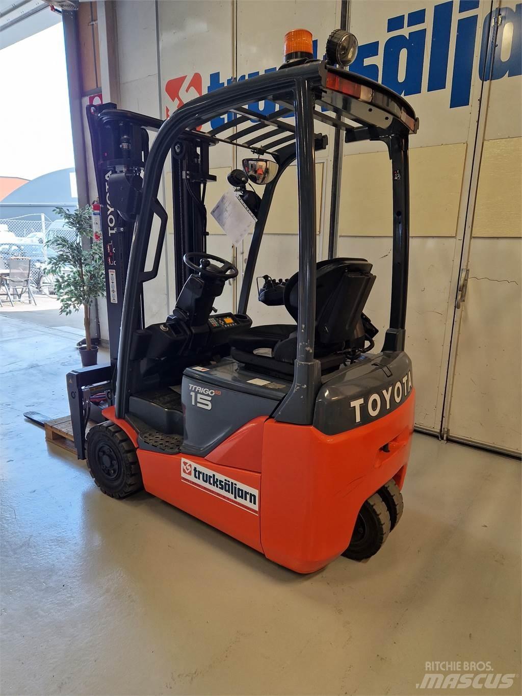 Toyota 8FBE15T Električni viličarji