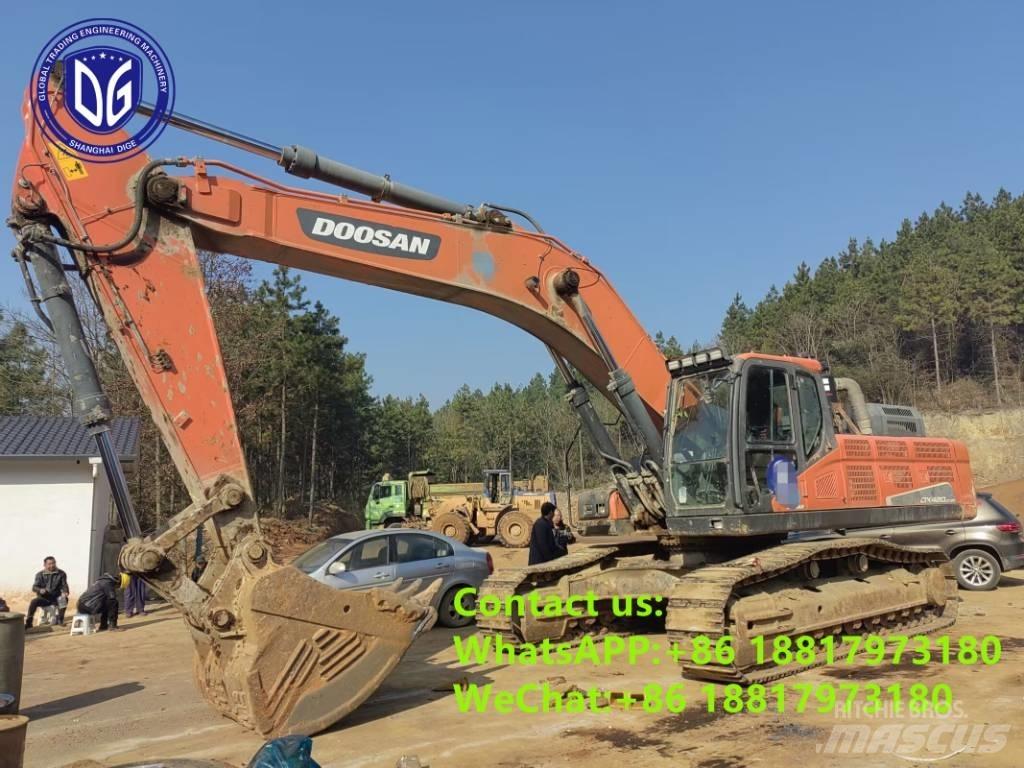 Doosan DX 420 LC Bagri goseničarji