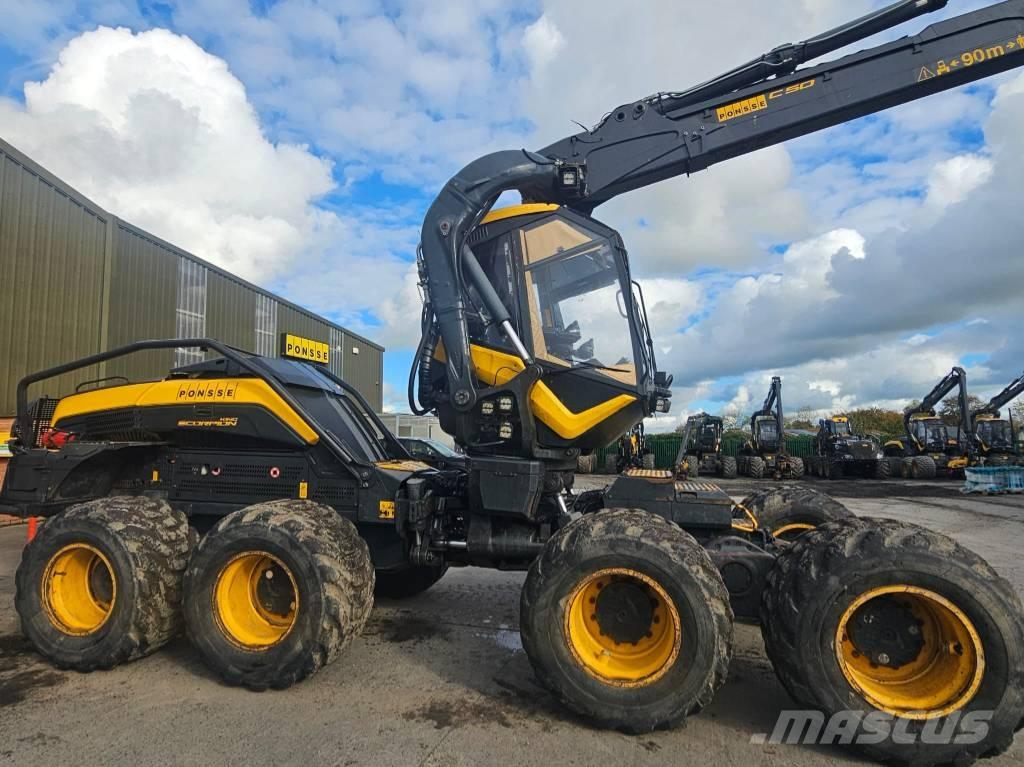 Ponsse Scorpion King Harvesterji