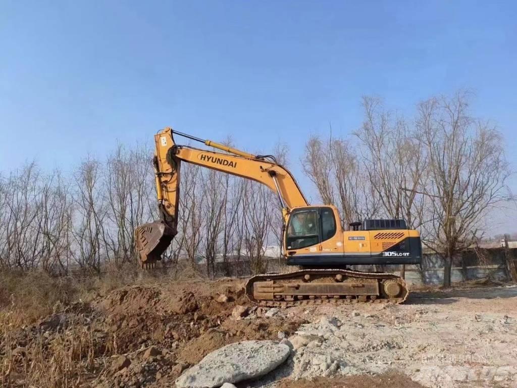 Hyundai R305LC-9T Bagri na kolesih