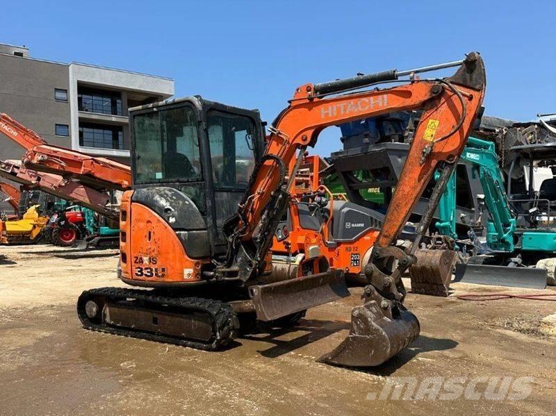 Hitachi ZX 33 U-5 Mini bagri <7t