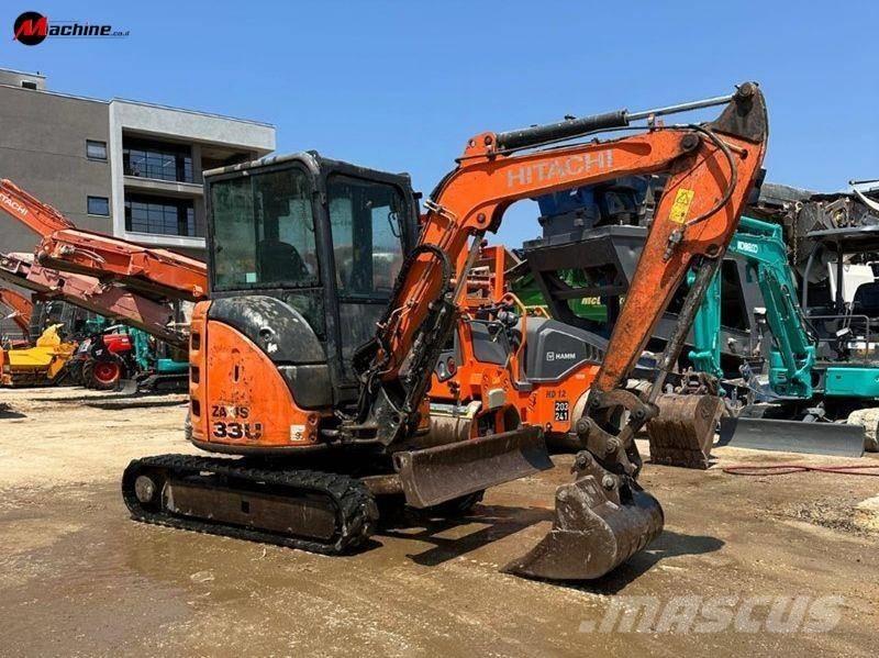 Hitachi ZX 33 U-5 Mini bagri <7t