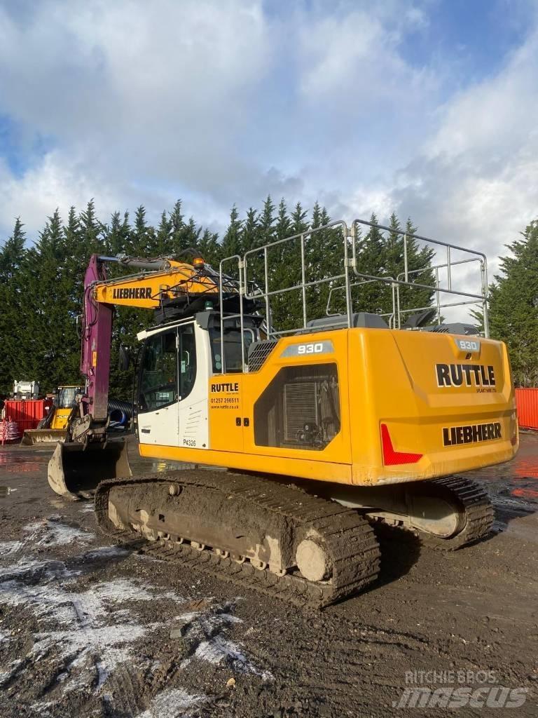 Liebherr R 930 LC Bagri goseničarji