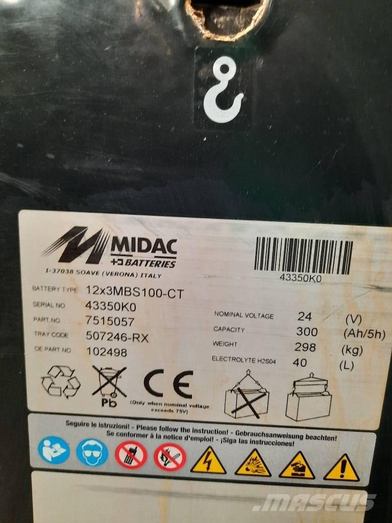 UniCarriers PMR200P Električni nizko dvižni viličar s stojiščem