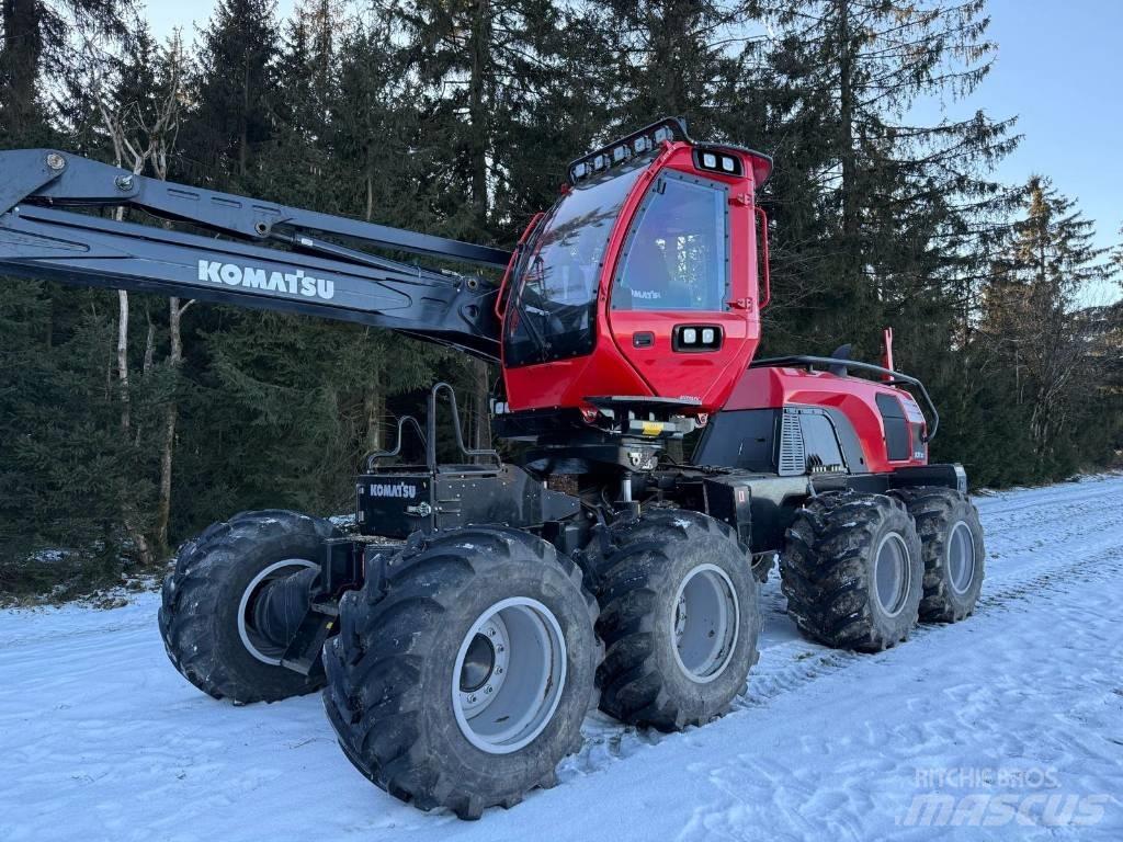 Komatsu 931 XC Harvesterji