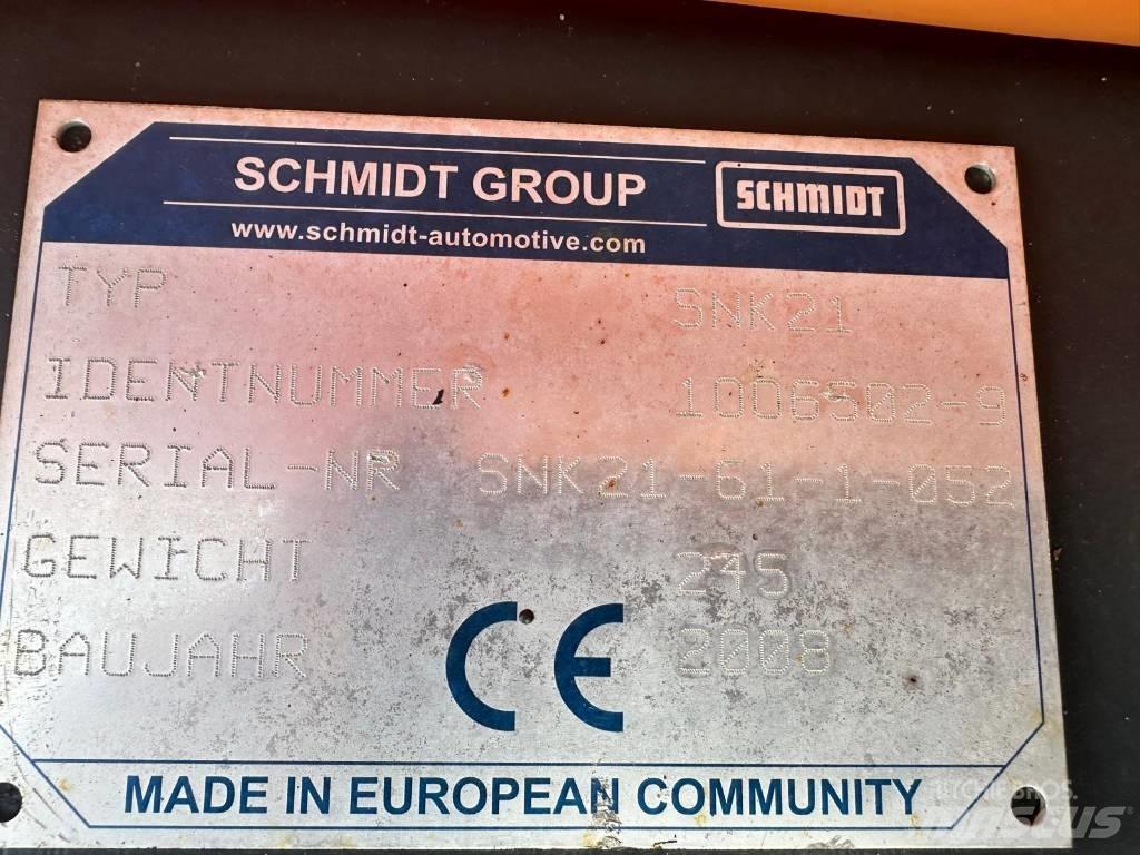 Schmidt SNK21 Snežne deske in plugi
