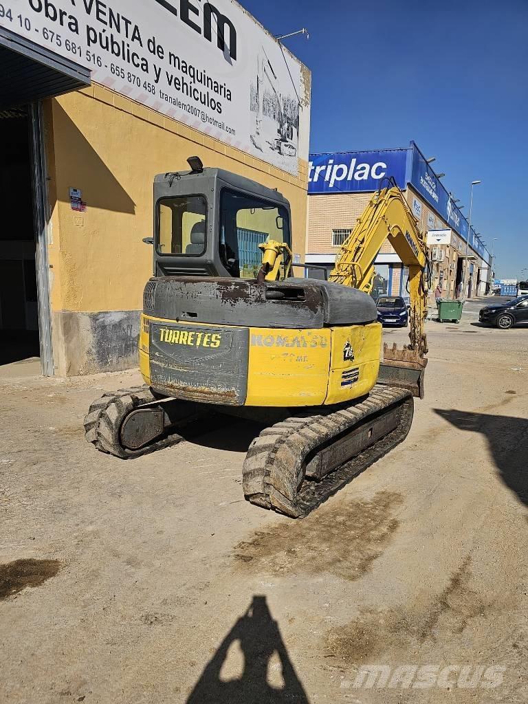 Komatsu PC 78 MR Midi bagri 7t – 12t