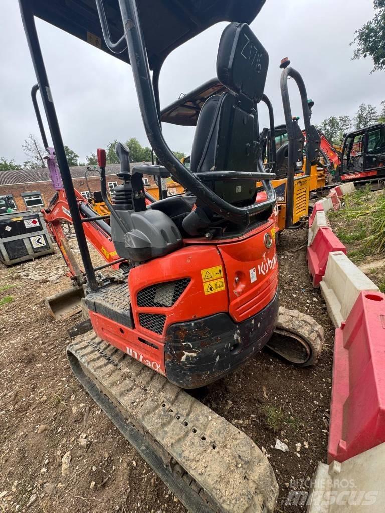 Kubota U 17-3 Mini bagri <7t