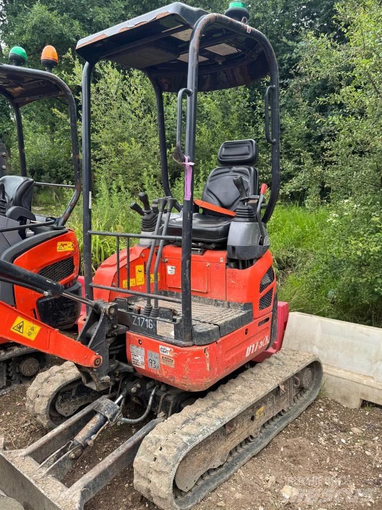 Kubota U 17-3 Mini bagri <7t