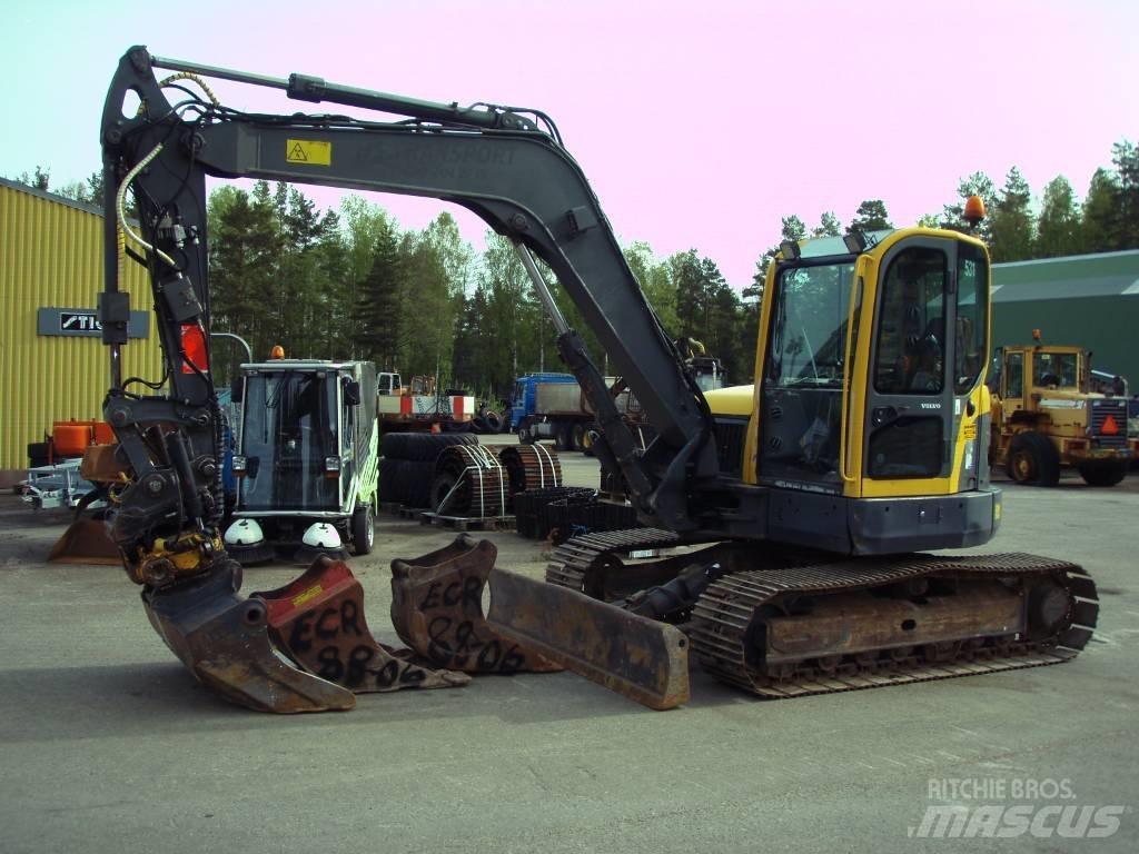 Volvo ECR 88 Midi bagri 7t – 12t