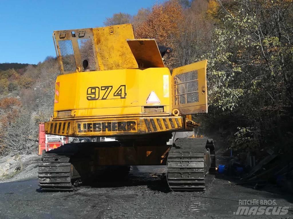 Liebherr 974 Bagri goseničarji