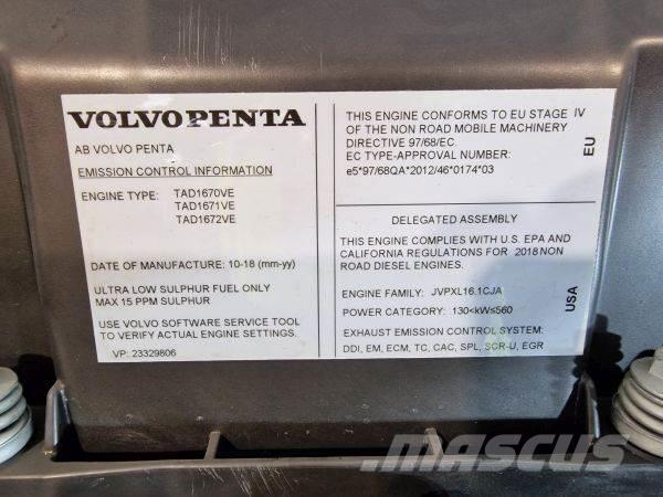 Volvo TAD1672VE Motorji