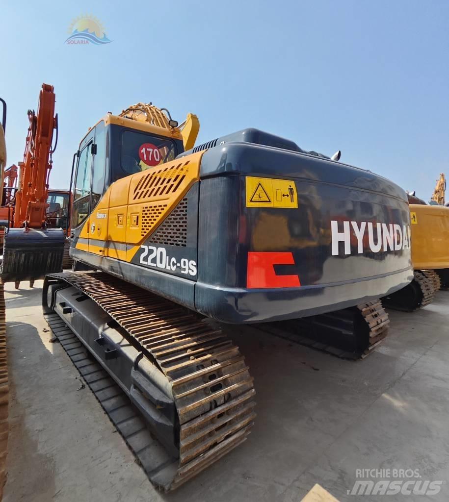 Hyundai R220LC-9S Bagri goseničarji