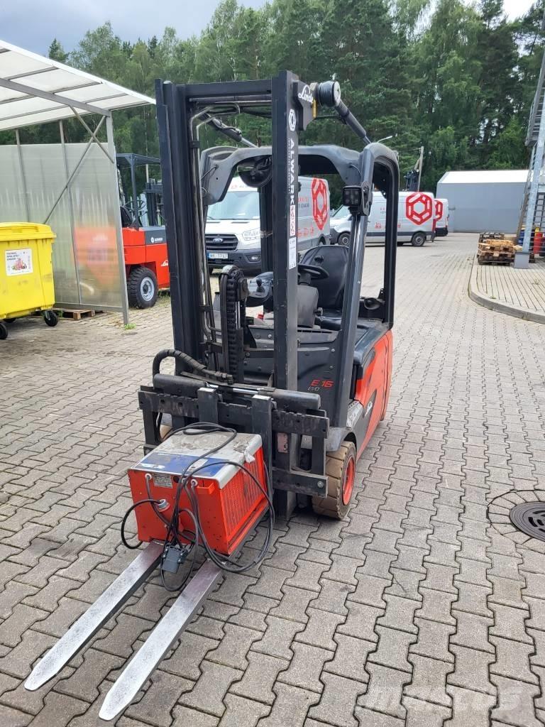 Linde E16 Električni viličarji