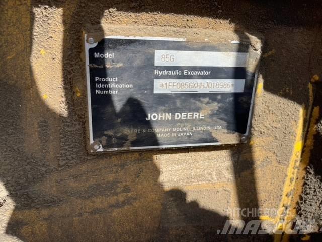 John Deere 85G Mini bagri <7t