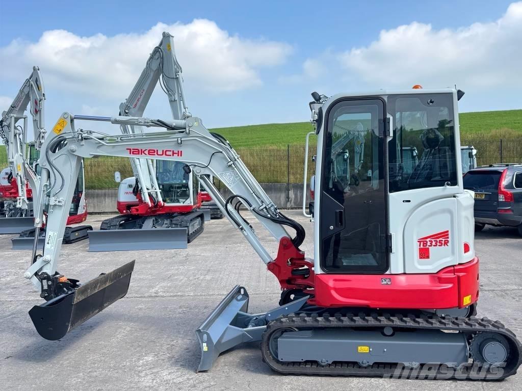 Takeuchi TB 335 R Mini bagri <7t