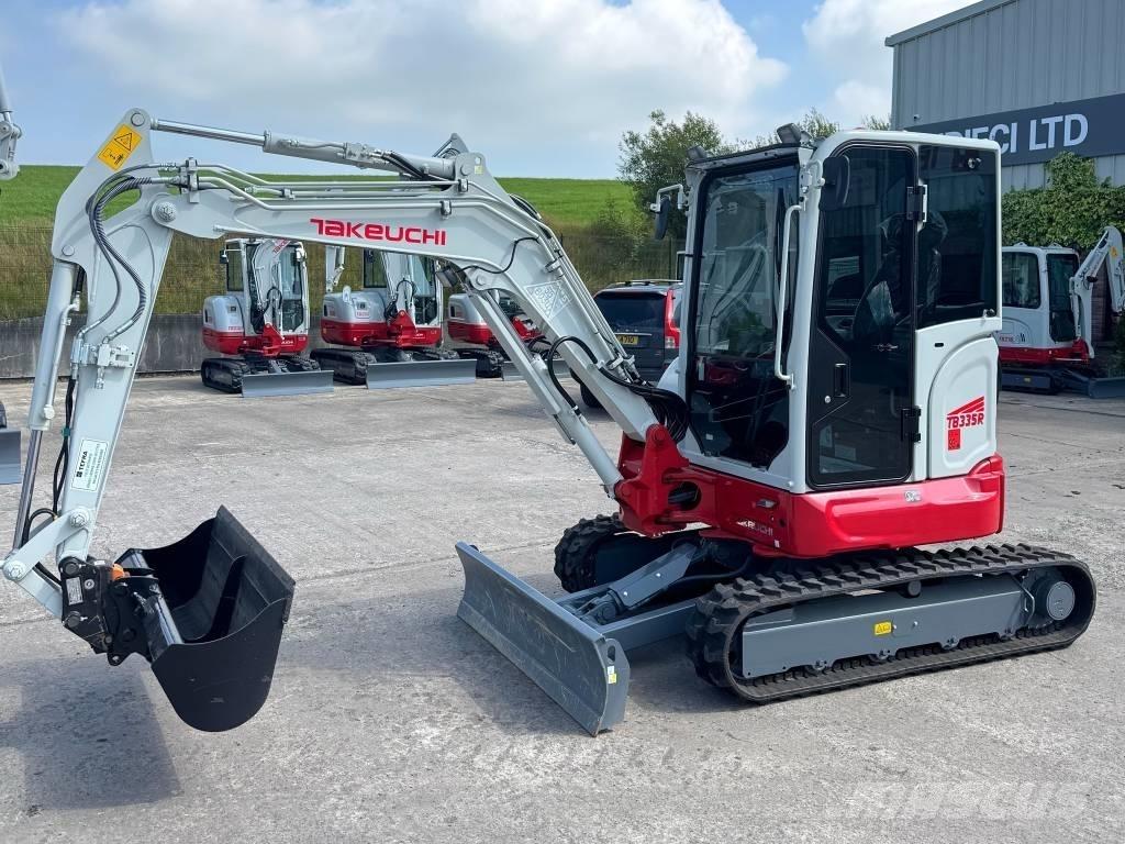Takeuchi TB 335 R Mini bagri <7t