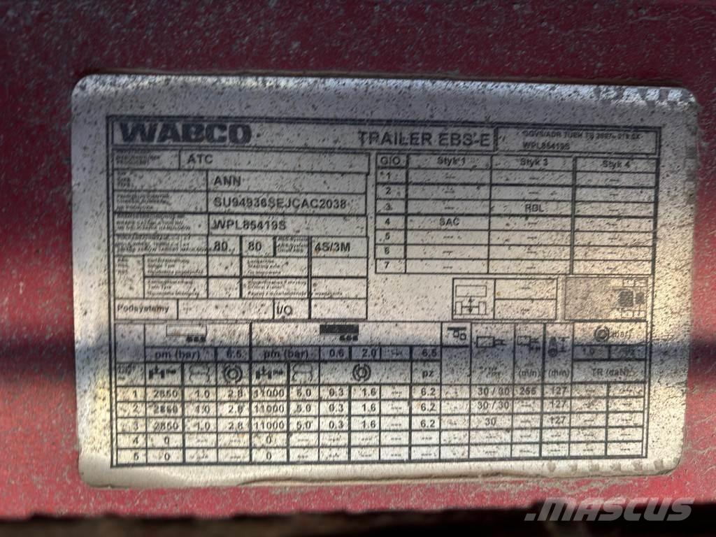 ATC ANN Nizko noseče polprikolice