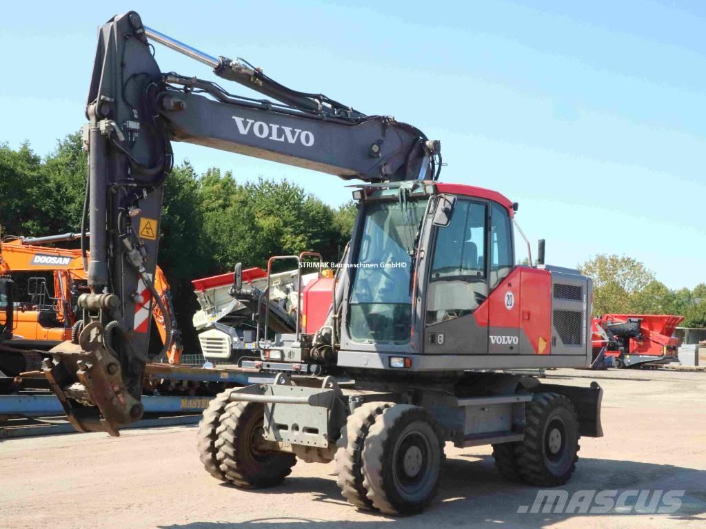 Volvo EW 180 E Bagri na kolesih