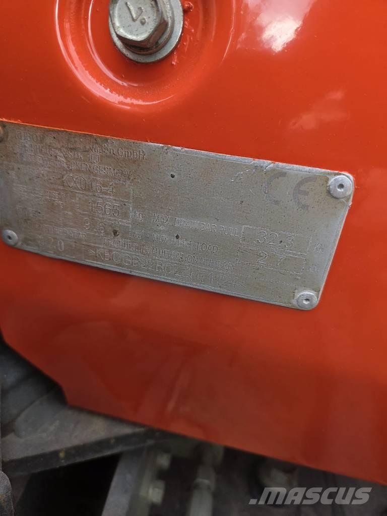 Kubota KX 016-4 Mini bagri <7t