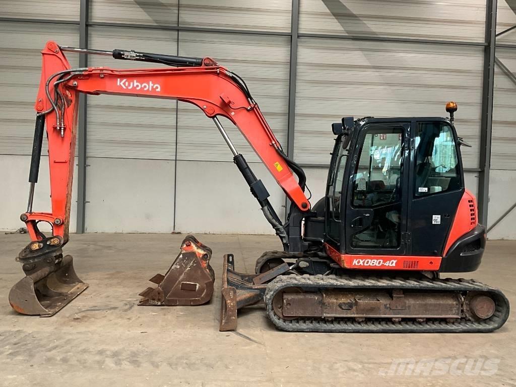 Kubota KX 080-4 A Midi bagri 7t – 12t