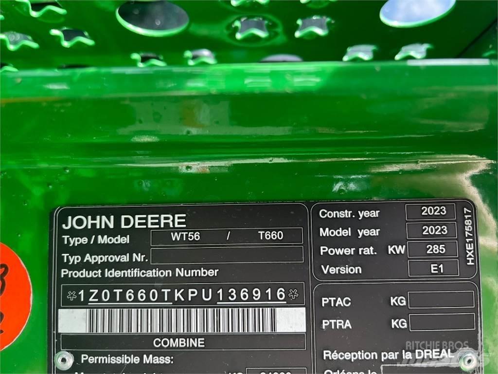 John Deere T660 Kombajni