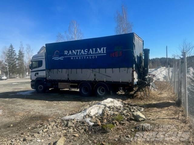 Scania R 12 LB Tovornjaki s ponjavo