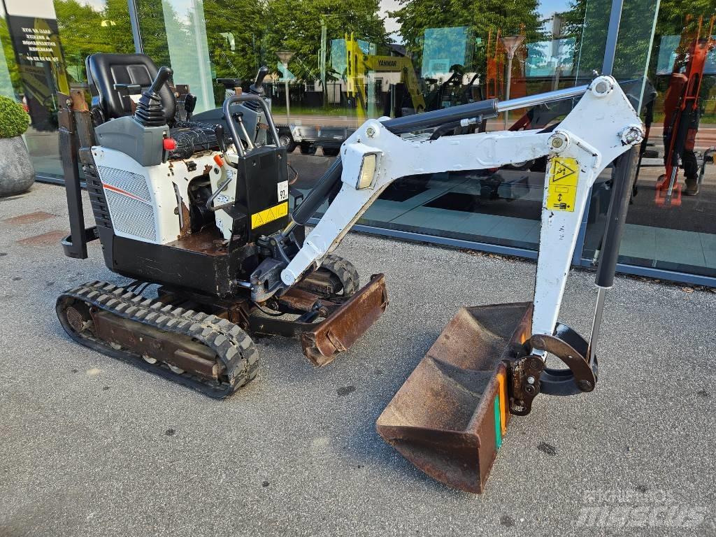 Bobcat E 10 Mini bagri <7t