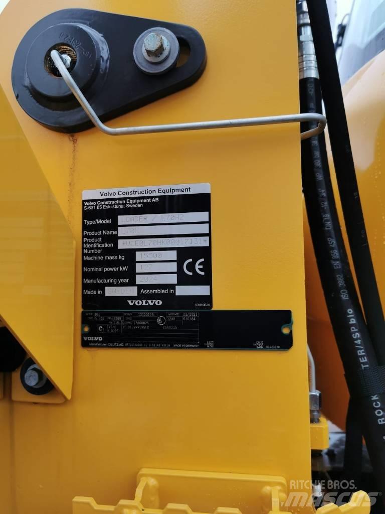 Volvo L70H2 Kolesni nakladalci