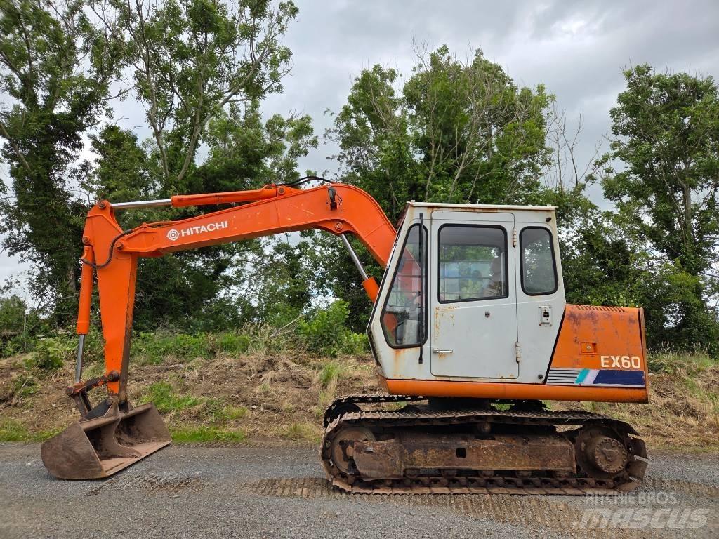Hitachi EX 60-1 Bagri goseničarji