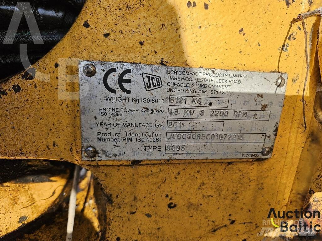 JCB 8085 Midi bagri 7t – 12t