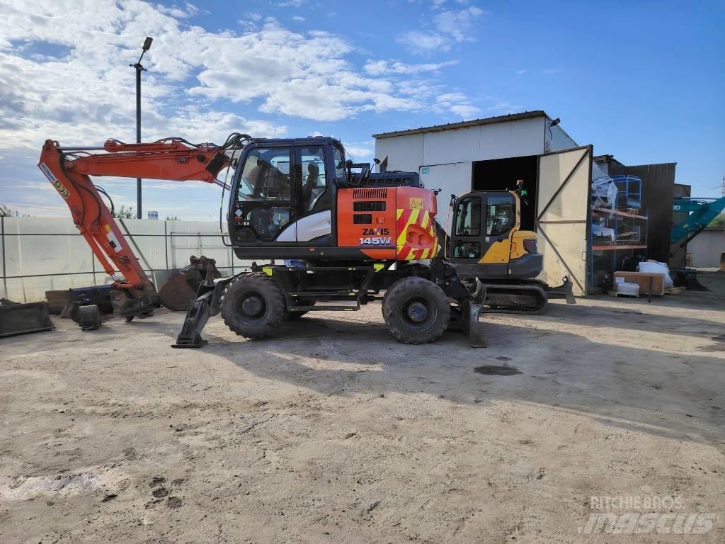 Hitachi ZX 145 Bagri na kolesih